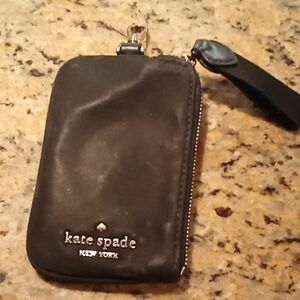 Kate Spade Black Zip Pouch